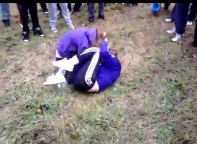 Still from footage