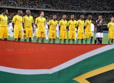 Madigage was assistant coach of the South African football team.