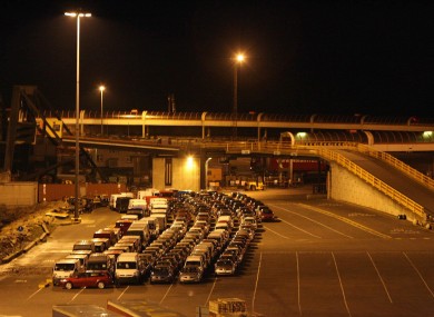 File photo of Rosslare Ferryport.