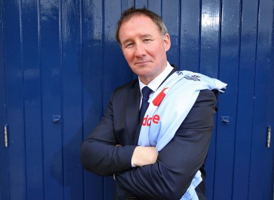 New Boss: Dublin's Jim Gavin in Parnell Park yesterday.