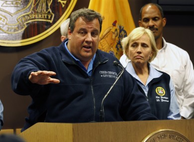 Chris Christie describes the devastation he saw throughout New Jersey yesterday