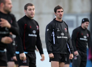 Ruan Pienaar during Ulster training this week.