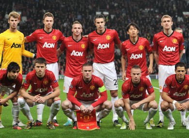 Man United face Chelsea later today.