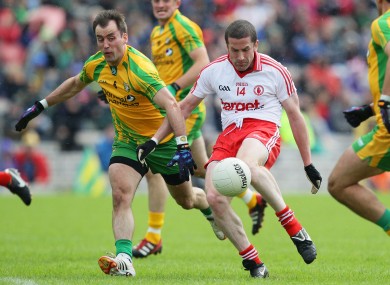 Donegal's Karl Lacey will face Tyrone's Stephen O'Neill in next year's Ulster championship.