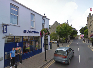 The Ulster Bank on Dalkey's Castle Street (file photo).