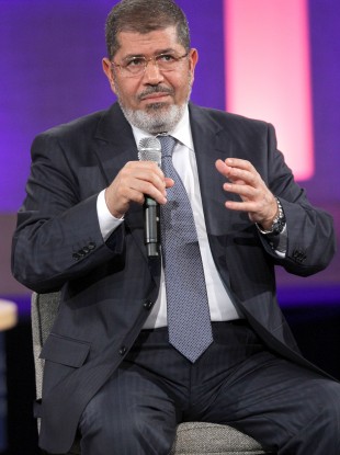 Egyptian President Mohamed Morsi