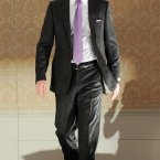 Wait, has Sinn Féin's Pearse Doherty even changed out of his normal clothes here? Photo: Laura Hutton/Photocall Ireland