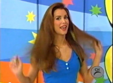 Brandi Cochran on an episode of the US version of 'The Price is Right'