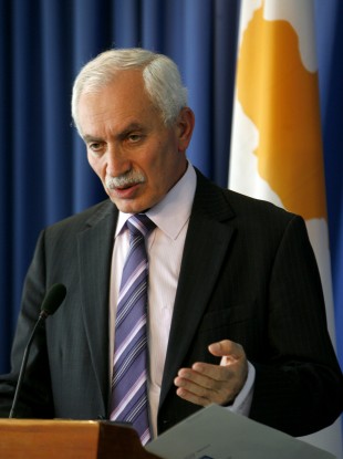 Cyprus Finance Minister Vassos Shiarly
