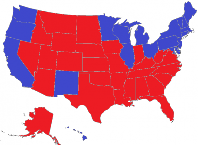 New York Times polling guru Nate Silver says this is a particularly likely 269-269 scenario.
