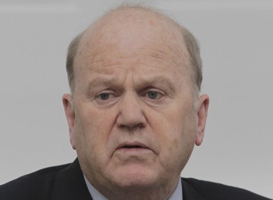 Minister for Finance Michael Noonan. (file photo)
