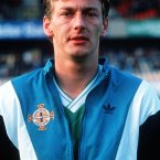 The 48-year-old former Northern Ireland player and manager died suddenly while playing golf in June this year. Image: INPHO/Billy Stickland