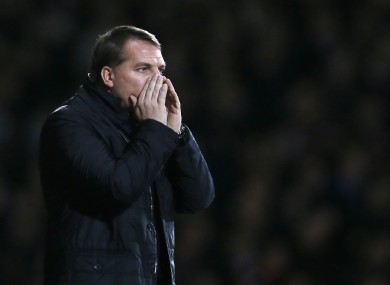 Brendan Rodgers admitted he was taken aback by the ineptitude of his side's performance today.