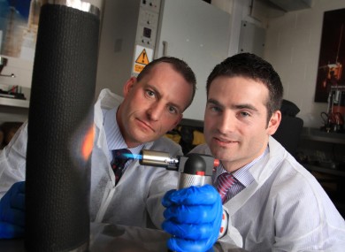 Enbio's Nigel Cobbe and Dr James Carton.