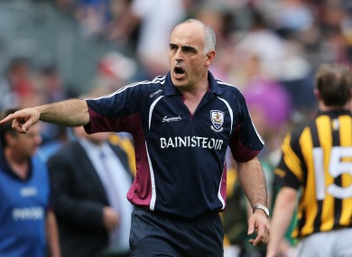 Galway hurling manager Anthony Cunningham