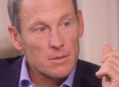 Lance tears up.