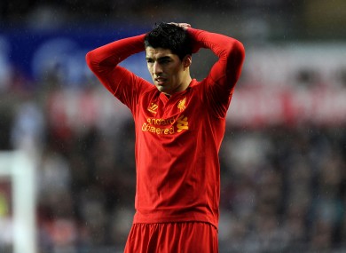 Suarez: in hot water again.