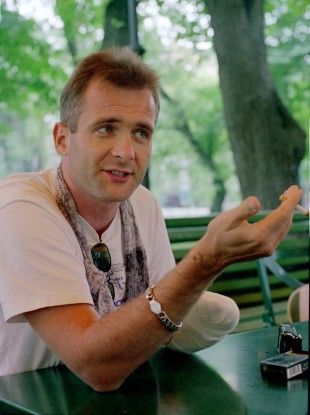 The journalist Heorhiy Gongadze, who wrote about top-level corruption during the term in office of former Ukrainian President Leonid Kuchma (file photo).