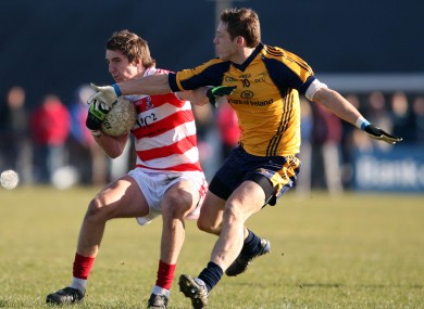 Aidan Walsh, seen in action here for CIT, will not be able to feature for DCU.