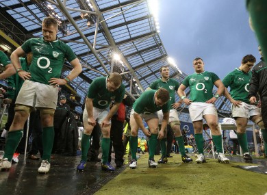 The Irish players reflect on a home loss to England.
