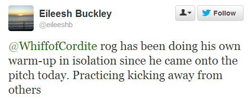 ROG tweet