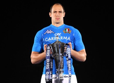 Italy face being without talismanic captain Sergio Parisse.