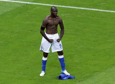 That famous pose from Euro 2012.